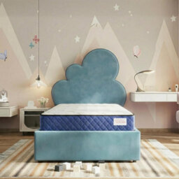 Bedz Online Twinkle Sleep Kids Coil Mattress, Medium Firm, Blue Side, 5Ft King (200X150 Cm) - thumbnail 7