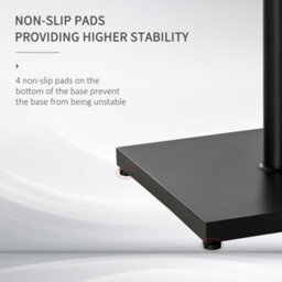 Outsunny 18Kg Heavy Duty Steel Parasol Base Square Umbrella Base Stand Black - thumbnail 5