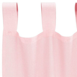 Berkfield Voile Curtains With Loops 2 Pcs Light Pink 140X260 Cm - thumbnail 5