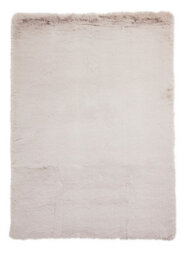 Silver Shaggy Rug, Anti-Shed Rug With 50mm Thick, Modern Luxurious Plain Rug For Bedroom, & Dining Room-120Cm X 170Cm - thumbnail 1