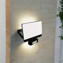 CGC Lighting Cgc Parry 50W Led Outside Security Floodlight Black Body With Full Front White Opal Diffuser 4500Lm 4000K - thumbnail 4