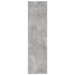 Berkfield Bookcase Concrete Grey 80X30X114 Cm Engineered Wood - thumbnail 5