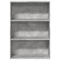 Berkfield Bookcase Concrete Grey 80X30X114 Cm Engineered Wood - thumbnail 4
