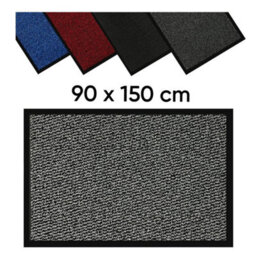 Barrier Mat 90 X 150 Cm Silver  Anti-Slip Waterproof Door Mat - thumbnail 1