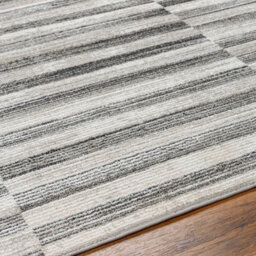 Livabliss San Francisco-Modern Grey Black Charcoal Graphic Living Dining Bedroom Rug 160 X 213 Cm Easy Care, Non Shedding - thumbnail 3