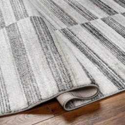Livabliss San Francisco-Modern Grey Black Charcoal Graphic Living Dining Bedroom Rug 160 X 213 Cm Easy Care, Non Shedding - thumbnail 4