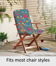 Luxury Living Wildflower Outdoor Full Chair Pad - thumbnail 2