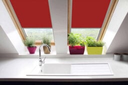 Classic Roof Blinds For Fakro / Optilight  Roof Windows, Blackout Blind, Window Code - White (55/78) - thumbnail 4