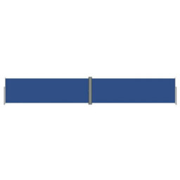 Berkfield Retractable Side Awning Blue 160X1000 Cm - thumbnail 2