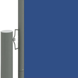 Berkfield Retractable Side Awning Blue 160X1000 Cm - thumbnail 3