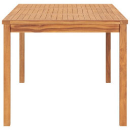 Walplus Garden Dining Table 180X90X77 Cm Solid Teak Wood - thumbnail 3
