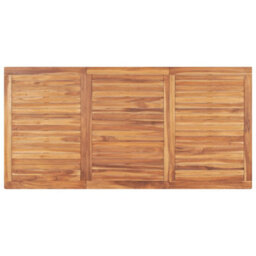 Walplus Garden Dining Table 180X90X77 Cm Solid Teak Wood - thumbnail 4