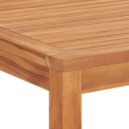 Walplus Garden Dining Table 180X90X77 Cm Solid Teak Wood - thumbnail 5