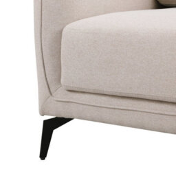 More4Homes Oslo Modern Scandi Style Fabric Living Room 2+3 Seater Sofa Set (Beige) - thumbnail 6