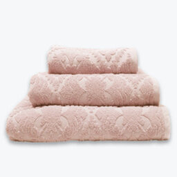 Allure Bath Fashions Country House Jacquard Bath Sheet - Blush