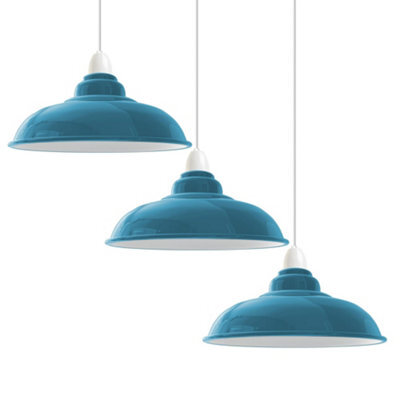 Ceiling Pendant Light Shades, Retro Vintage Style Curvy Shaped Pendant Lamp Shade  Pendant Ceiling Lights - image 1