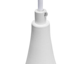 Long Life Lamps Company Modern White Metal Ceiling Pendant Light Droplet Shade M0059 - thumbnail 5