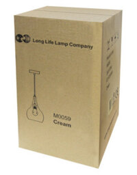 Long Life Lamps Company Modern White Metal Ceiling Pendant Light Droplet Shade M0059 - thumbnail 9