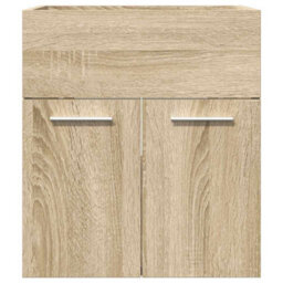 Berkfield Bathroom Sink Cabinet Sonoma Oak 41X38.5X46 Cm Engineered Wood - thumbnail 4
