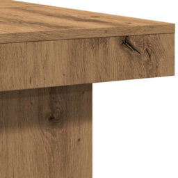Berkfield Coffee Table Artisan Oak 90X90X28 Cm Engineered Wood - thumbnail 7