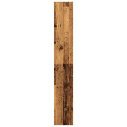Berkfield Bookcase Old Wood 60X30X189 Cm Engineered Wood - thumbnail 4