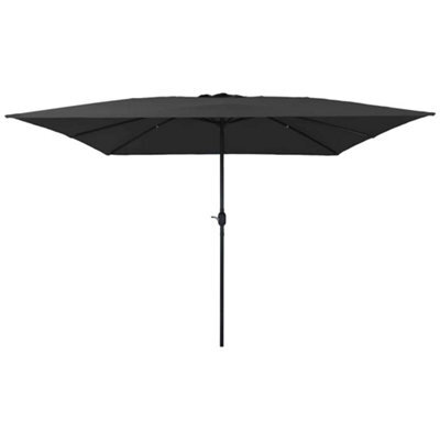 Berkfield Garden Parasol Anthracite, Black 295 X 295 X 245 Cm - image 1