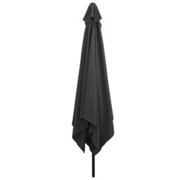 Berkfield Garden Parasol Anthracite, Black 295 X 295 X 245 Cm - thumbnail 3