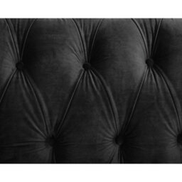 Home Detail Chester 3 Seater Sofa, Black Velvet - thumbnail 6