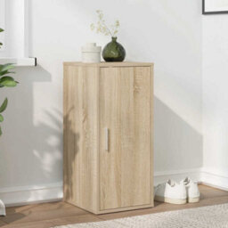 Berkfield Durable Shoe Cabinet Sonoma Oak 32X35X70 Cm Engineered Wood - thumbnail 2