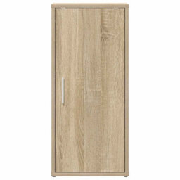 Berkfield Durable Shoe Cabinet Sonoma Oak 32X35X70 Cm Engineered Wood - thumbnail 4