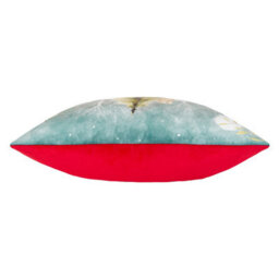 Evans Lichfield Christmas Owl Velvet Cushion Cover - thumbnail 3