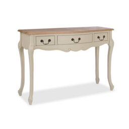 Statement Furniture Juliette Shabby Chic Dressing Table- Champagne - thumbnail 3