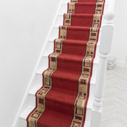 Jena Stair Runner - Hardwearing, Non-Slip & Durable Carpet For Stairs & Staircases, Multiple Lengths - thumbnail 6