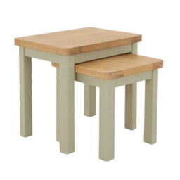 The Furniture Market Marbury Sage Green Nest Of 2 Tables - thumbnail 6