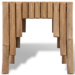 Vidaxl Coffee Table Bamboo Coffee Table - thumbnail 4