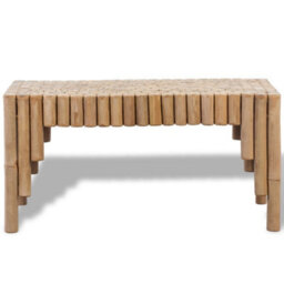 Vidaxl Coffee Table Bamboo Coffee Table - thumbnail 2
