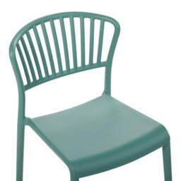 Beliani Set Of 4 Garden Chairs Gela Mint Green - thumbnail 8