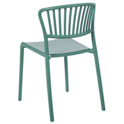 Beliani Set Of 4 Garden Chairs Gela Mint Green - thumbnail 7