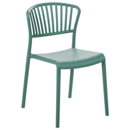 Beliani Set Of 4 Garden Chairs Gela Mint Green - thumbnail 5