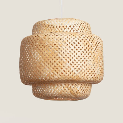Edit Nagua Bamboo Ceiling Pendant Light Natural - image 1