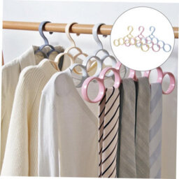 3-Piece Multi-Functional Coat Rack For Closet, Storage Hangers For Belts And Scarves, Sturdy Clothes Organizer - thumbnail 2