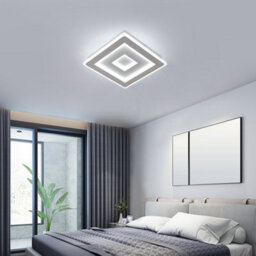 Pheashine Sleek 3-Tier Ceiling Light 42W 6500K Cool White 30Cm Ultra Thin Acrylic Flush Mount - thumbnail 5