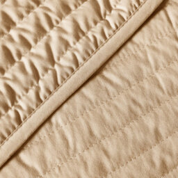 Bianca Fine Linens Bedroom Quilted Lines 220X230Cm Bedspread Natural - thumbnail 2