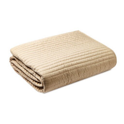 Bianca Fine Linens Bedroom Quilted Lines 220X230Cm Bedspread Natural - thumbnail 3