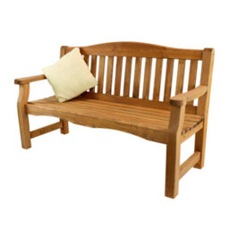 Lara Bench 3 Seater Bench Wooden Garden Bench By Zest Outdoor Living - thumbnail 3