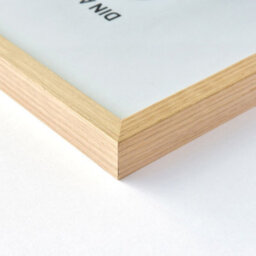 Nielsen Quadrum 30 X 30Cm Oak Wooden Picture Frame With Float Glass And Push/turn Clips - thumbnail 2