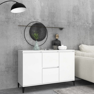 Vidaxl Sideboard White 102X35X70 Cm Engineered Wood - image 1
