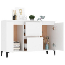 Vidaxl Sideboard White 102X35X70 Cm Engineered Wood - thumbnail 3
