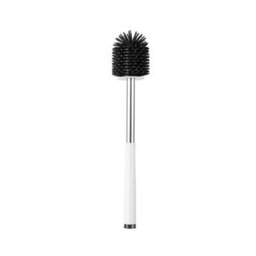Nicoman Squircle White Toilet Brush & Holder With Silicone Head - thumbnail 6