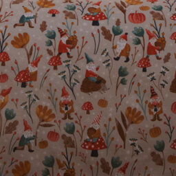 Fusion Gonks And Friends Peach Finish Duvet Cover Set - thumbnail 4